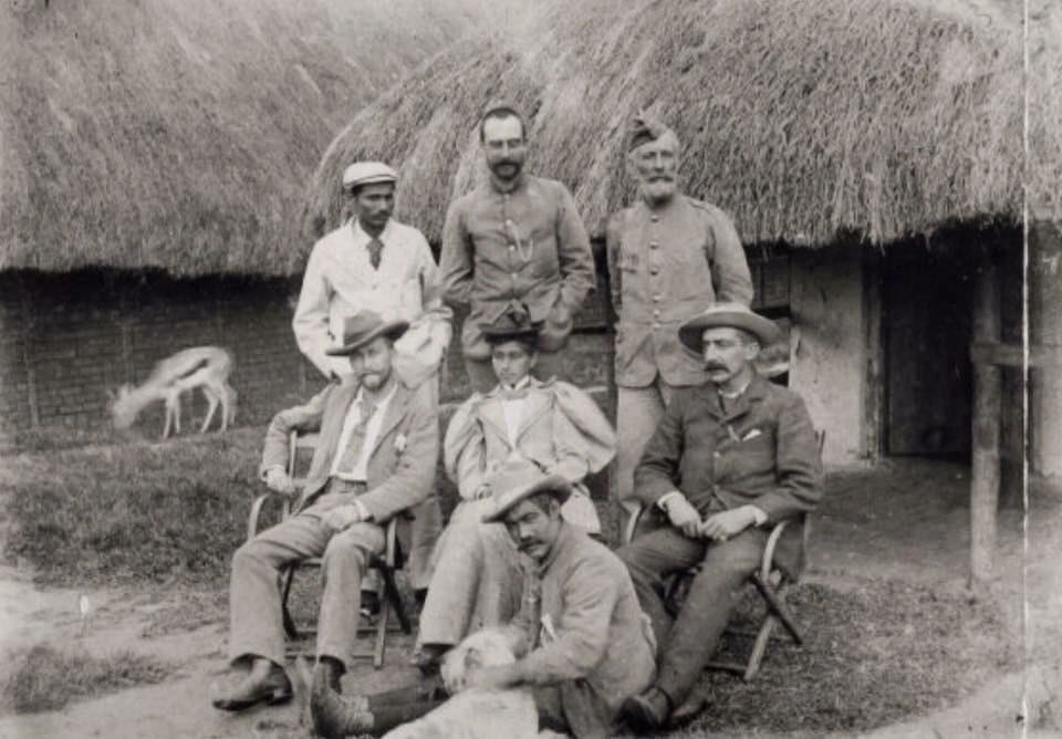 British administrator Francis Hall was based at Fort Smith Kikuyu 1890.webp