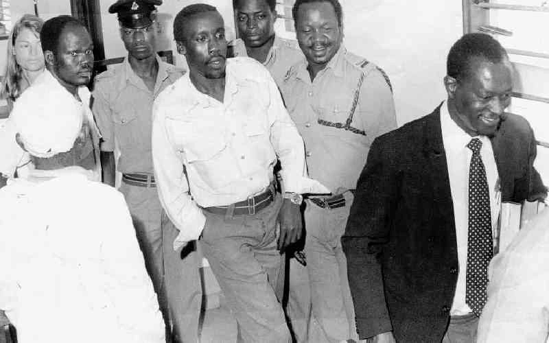Failed coup attempt (1982)_Hezekiah Ochuka one of the 1982 Coup attempt masterminds