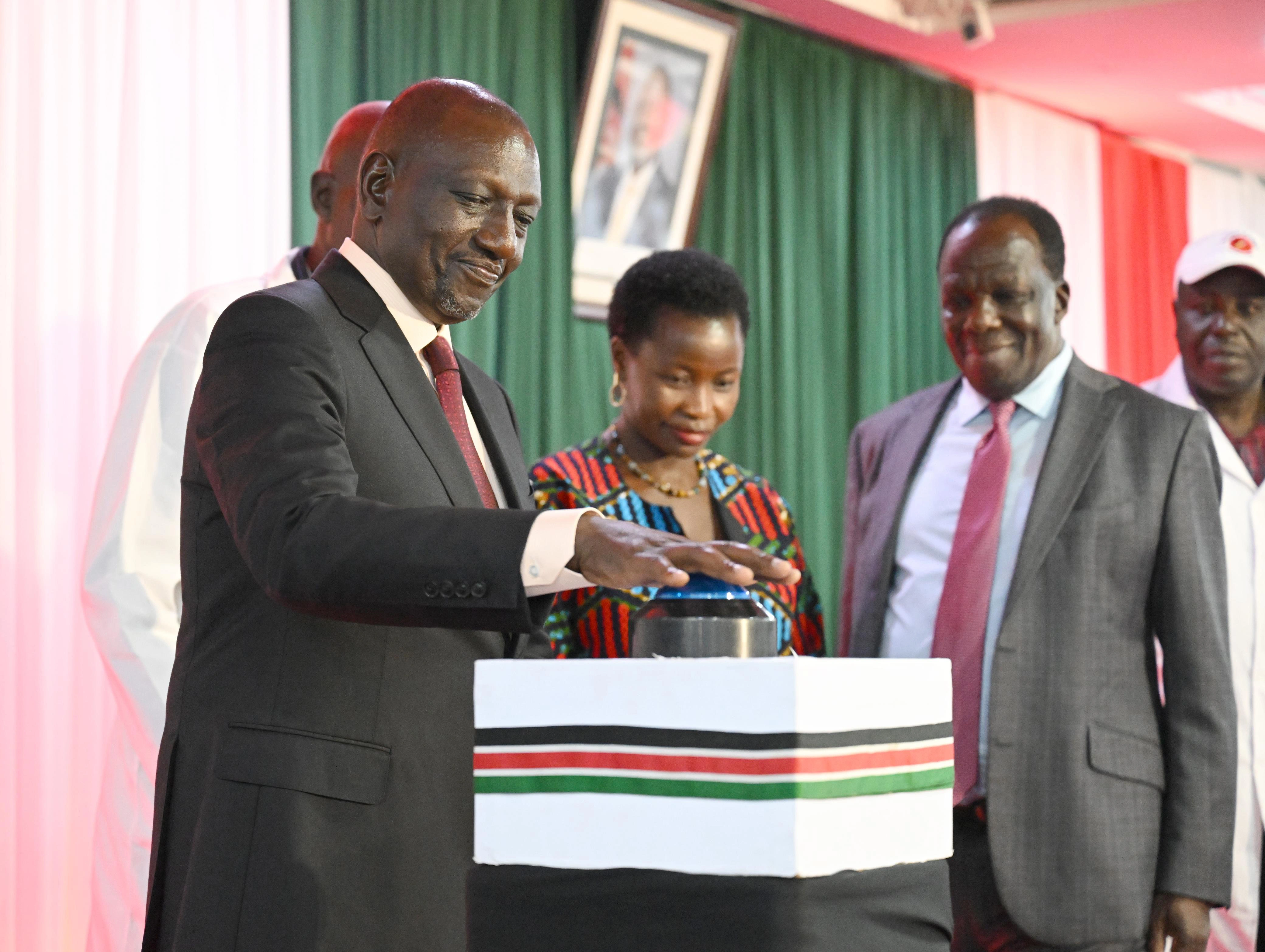 PRESIDENT WILLIAM RUTO DURING THE WORLD MSME DAY AT THE KENYATTA INTERNATIONAL CONVENTION CENTRE NAIROBI COUNTY