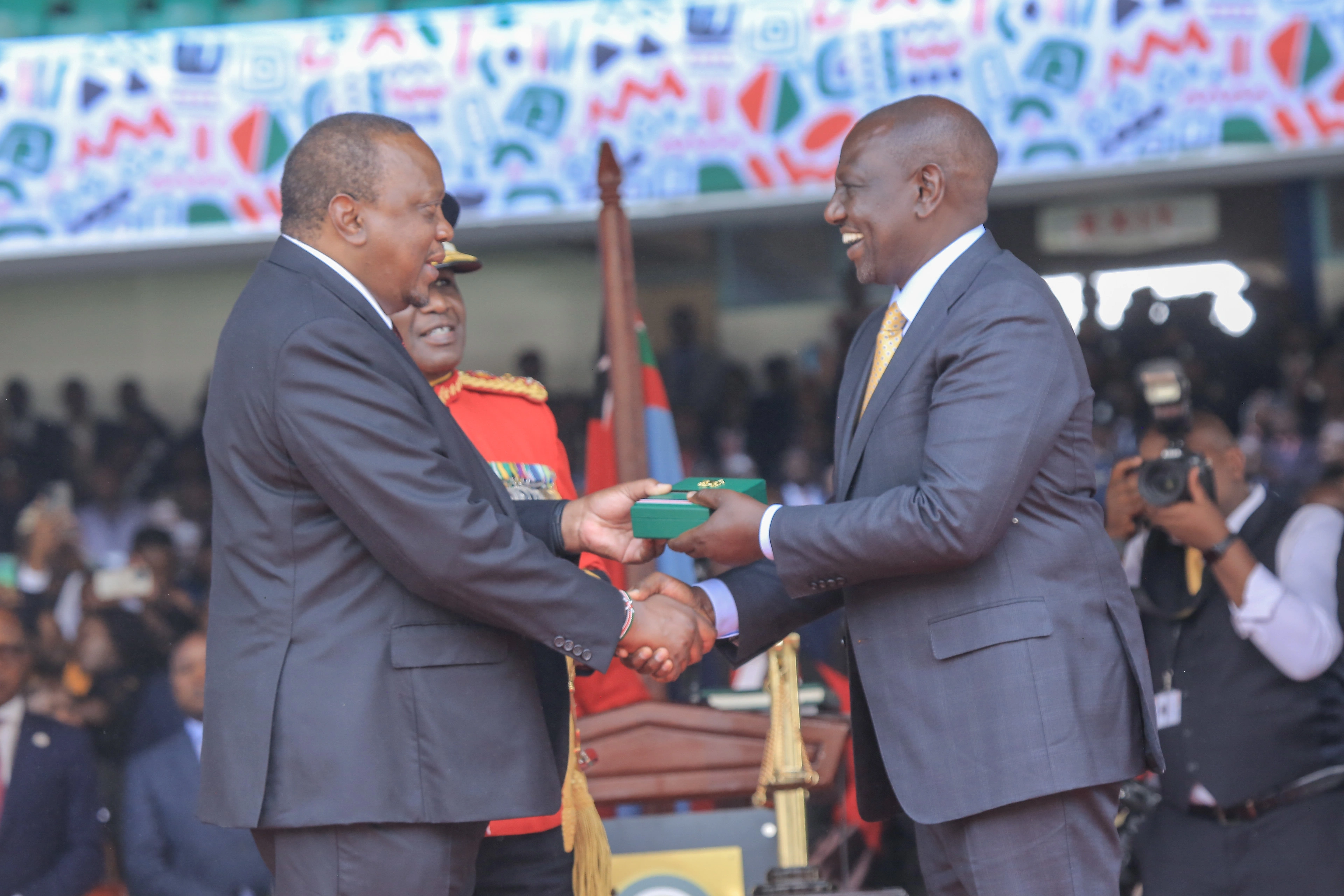 President William Ruto Inauguration as the 5th President of Kenya at Kasarani Stadium Nairobi Constitution handover