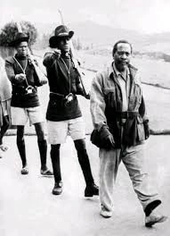 Release of Kenyatta & Countdown to Independence_Jomo Kenyatta released from detention in lodwar in 1961