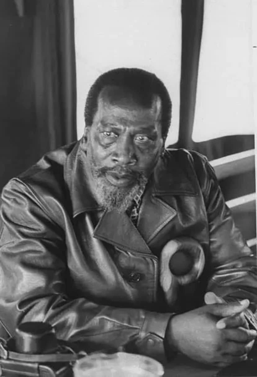 Release of Kenyatta & Countdown to Independence_Jomo Kenyatta sitted pre Independence in 1961